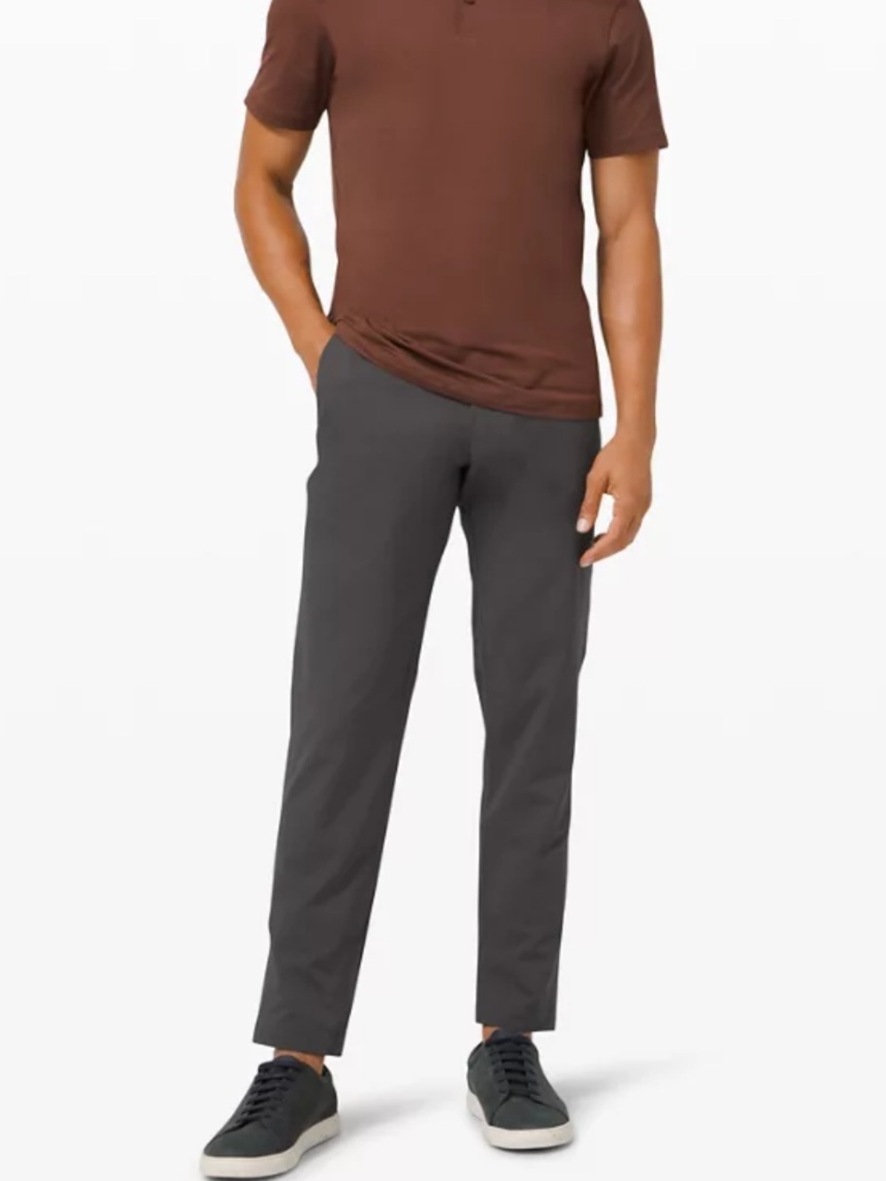 LULULEMON ABC Slim Tapered Fit Pant Charcoal Gray Men’s Size 30